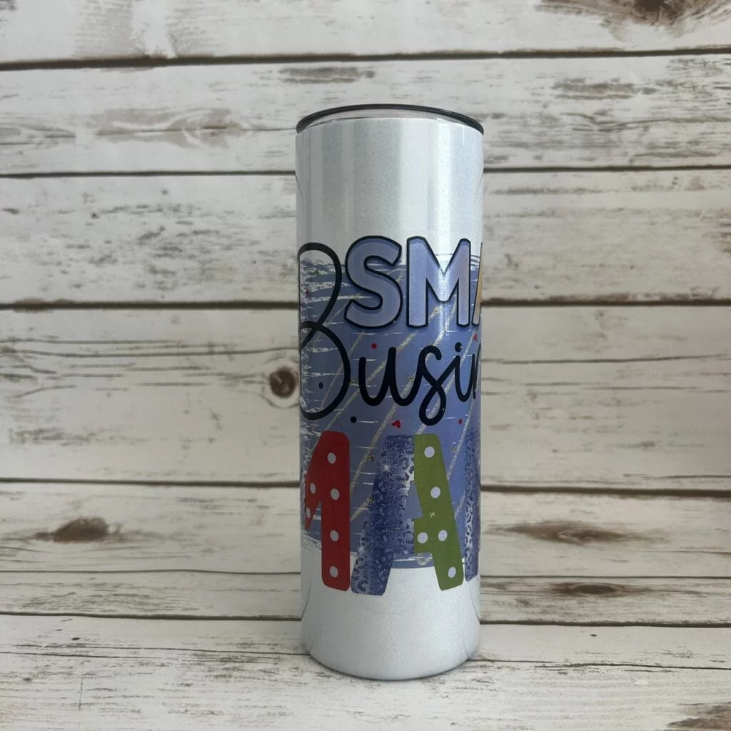 Shimmer Small Business Mama Tumbler - Ready to ship